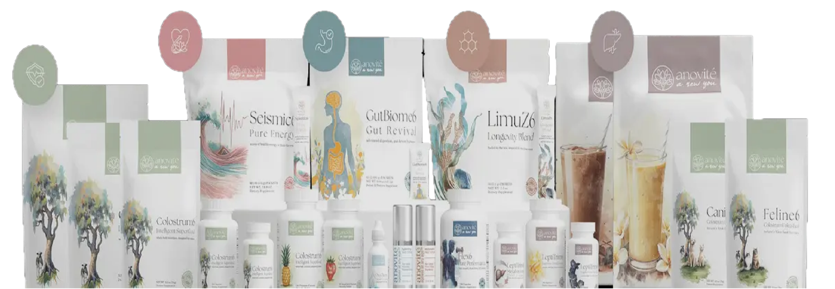 Check Out Our Full Colostrum Product Line Up